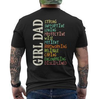 Dads Of Daughters For Dad Father Happy Father's Day Men's T-shirt Back Print - Seseable
