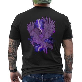 Dark Pegasus S T-Shirt mit Rückendruck - Seseable