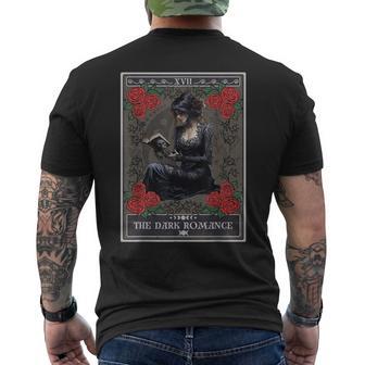 Dark Romance Reader Tarot Card Book Club Dibs On The Villain Men's T-shirt Back Print - Monsterry DE