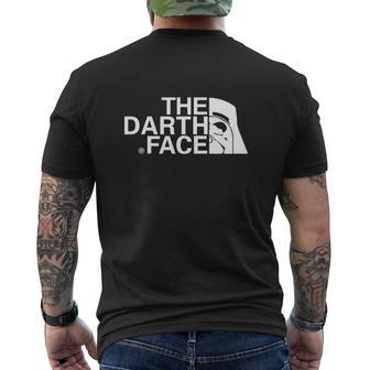 The Darth Face Mens Back Print T-shirt - Thegiftio UK