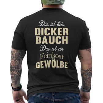 Das Ist Kein Dicker Bauch Saying For Men T-Shirt mit Rückendruck - Seseable