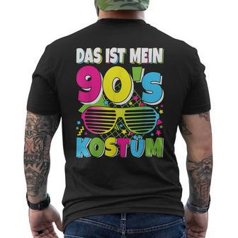 Das Ist Mein 90Er Kostüm 90S 90S Motto Party Outfit T-Shirt mit Rückendruck - Geschenkecke