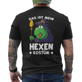 Das Ist Mein Witch German Language T-Shirt mit Rückendruck - Seseable