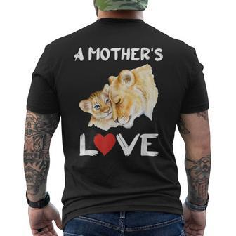 Das Liebeskind Einer Mutter Löwin Cub T-Shirt mit Rückendruck - Seseable
