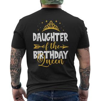 Daughter Of The Birthday Queen Bday Idea For Mom Men's T-shirt Back Print | Seseable CA
