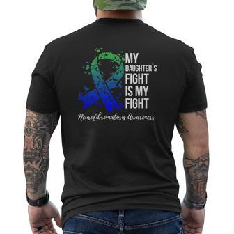 My Daughter’S Fight Is My Fight Neurofibromatosis Awareness Mens Back Print T-shirt | Mazezy DE