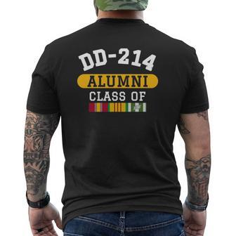 Dd-214 Alumni Class Of Vietnam Veteran Pride Mens Back Print T-shirt | Mazezy