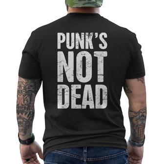 Dead Punk Rock Band & Hardcore Punk Rock Men's T-shirt Back Print - Monsterry DE