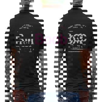 Définition Du Mot Boob 2 T-shirt imprimé au dos - Cadeauxyz