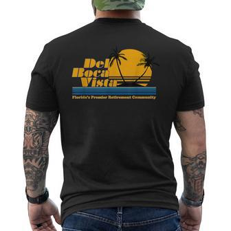 Del Boca Vista Retirement Community Men's T-shirt Back Print - Monsterry DE