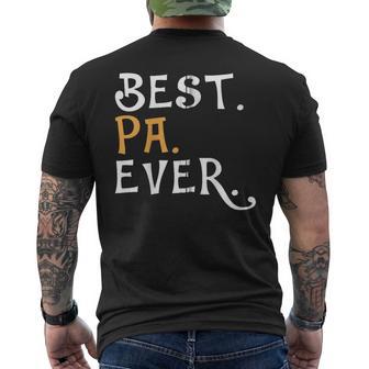 Der Beste Papa Aller Zeitenatertag Lustiger Papa Kapuzenjacke T-Shirt mit Rückendruck - Geschenkecke