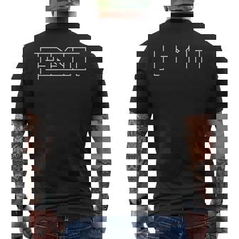 Descarado Chutzpah Persona Texto Hebreo Camiseta Hombre Estampado Espalda - Regaloses