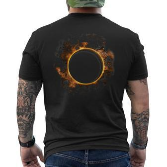 Graphic Total Solar Eclipse August 21 2017 Men's T-shirt Back Print - Monsterry AU
