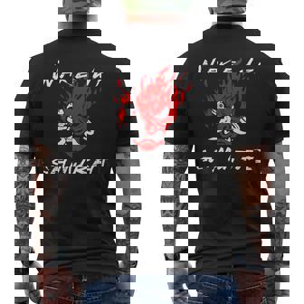 Despertar Samurai Camiseta Hombre Estampado Espalda - Regaloses
