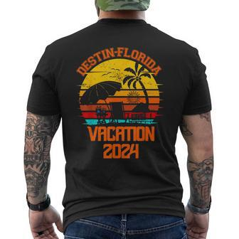 Destin Florida Vacation 2024 Family Vacation 2024 Matching Men's T-shirt Back Print - Monsterry CA