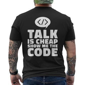 Developer Informatik Coder Code Programmer T-Shirt mit Rückendruck - Seseable