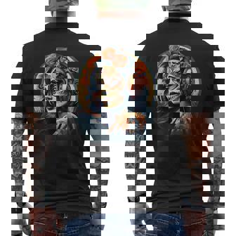 Dia De Los Muertos Calavera Crâne De Sucre Bomber Rétro T-shirt imprimé au dos - Cadeauxyz