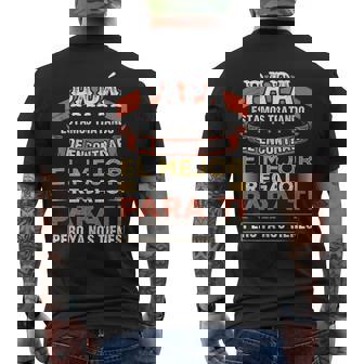 Día Del Padre Papá Hija Hijo Regalo Padre Camiseta Hombre Estampado Espalda - Regaloses