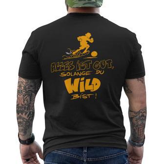 Die Wilden Kerle Motto Long-Sleeved T-Shirt mit Rückendruck - Seseable