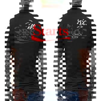 Diet Starts Tomorrow Parodie Drôle De Keto Paleoegan T-shirt imprimé au dos - Cadeauxyz