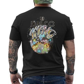 Disco Ball Disco King 70S Retro Vintage Dancing T-Shirt mit Rückendruck - Seseable
