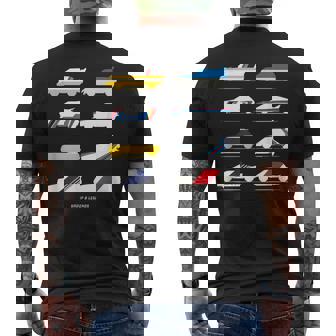 Diseño De Coche De Rally Clásico Del Grupo B De Rally Camiseta Camiseta Hombre Estampado Espalda - Regaloses