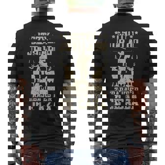 Divertido Cazar Cazador Mi Trabajo Es Ir De Caza Camiseta Hombre Estampado Espalda - Regaloses