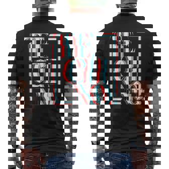Dj Retrointage Rave Music Hard Techno Raver Dark Techno Camiseta Hombre Estampado Espalda - Regaloses