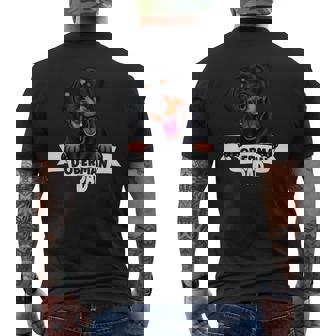 Doberman Dad Para Todos Los Papás Doberman Camiseta Hombre Estampado Espalda - Regaloses