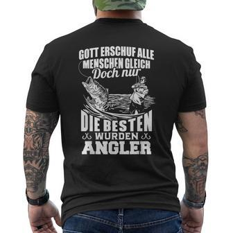Doch Nur Die Beste Werden Angler Fischer T-Shirt mit Rückendruck - Seseable