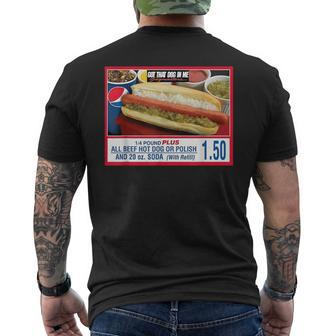 I Got That Dog In Me Hot Dog Men's T-shirt Back Print - Seseable