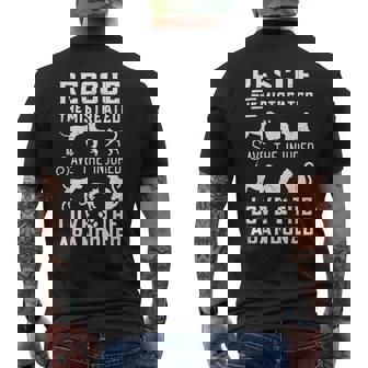 Dog Lover Cat Lover Rescue Save Love Animal Rescue Awareness Mens Back Print T-shirt - Thegiftio