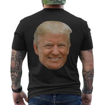 Donald J Trump Das Gesicht Des Präsidenten Auf Einem Meme T-Shirt mit Rückendruck - Seseable