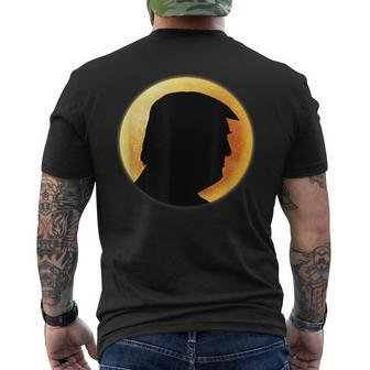 Donald Trump Eclipse Men's T-shirt Back Print | Mazezy UK