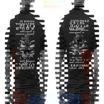 You Don't Always Need A Plan Viking Beard Norse Mythology Men's T-shirt Back Print - Thegiftio