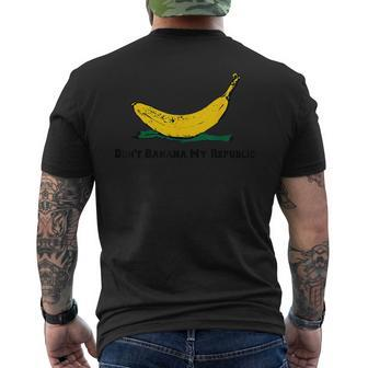 Don't Banana My Republic Apparel Men's T-shirt Back Print - Monsterry CA
