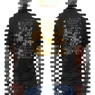 Don't Just Go Away Mad Take This With You V2 Mens Back Print T-shirt - Thegiftio UK