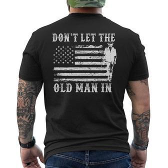 Dont Let Old Man In Toby Music Lovers Men's T-shirt Back Print | Mazezy
