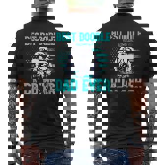 Doodle Dad Goldendoodle Daddy Mens Back Print T-shirt - Thegiftio