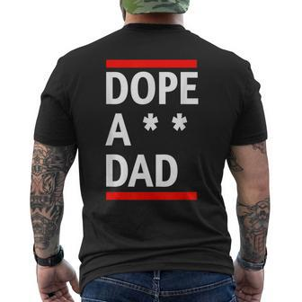 Dope A Dad Men's T-shirt Back Print - Monsterry UK
