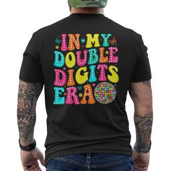 In My Double Digits Era 10Th Birthday Men's T-shirt Back Print - Thegiftio UK