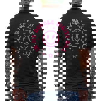 In My Double Digits Era Retro 10 Year Old 10Th Birthday Girl Men's T-shirt Back Print - Monsterry