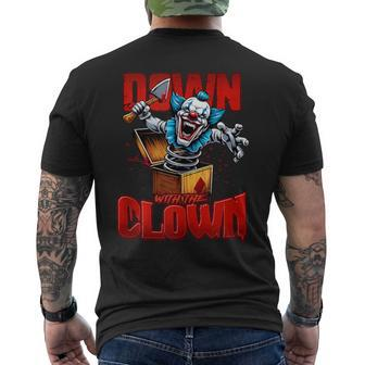 Down With The Clown Icp Hatchet Man Horrorcore Men's T-shirt Back Print - Monsterry UK