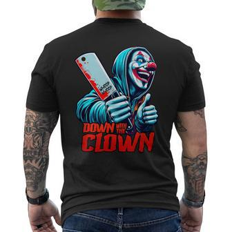 Down With The Clown Icp Hatchet Man Juggalette Clothes Men's T-shirt Back Print - Thegiftio