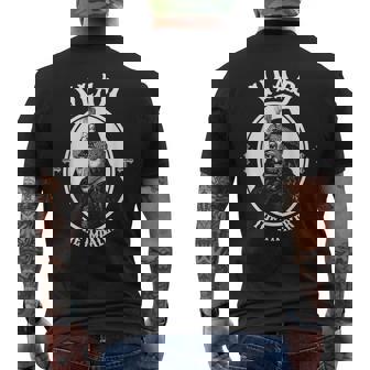 Dracula Vlad The Impaler Undead Men's T-shirt Back Print - Thegiftio