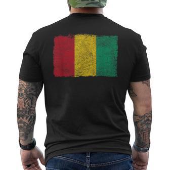 Drapeau National De La Guinée Conakry De L'afrique De L'ouest T-shirt imprimé au dos - Cadeauxyz