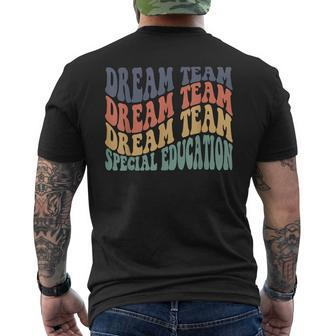 Dream Team Special Education Men's T-shirt Back Print - Monsterry UK