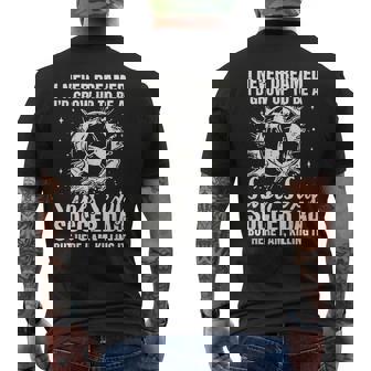 I Never Dreamed I'd Grow Up To Be A Sexy Soccer Dad Men's T-shirt Back Print - Thegiftio