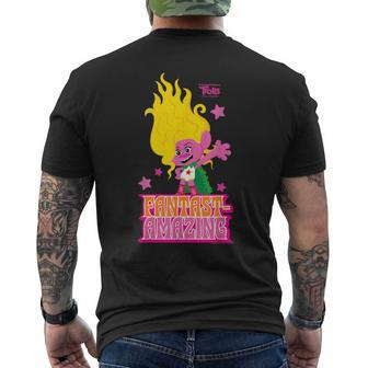 Dreamworks Trolls Band Together Viva Fatast-Amazing Men's T-shirt Back Print - Seseable