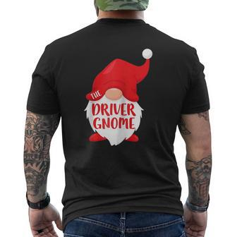 The Driver Gnome Matching Christmas Costume Raglan Baseball Tee Mens Back Print T-shirt | Mazezy AU